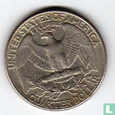 Verenigde Staten ¼ dollar 1987 (D) - Afbeelding 2