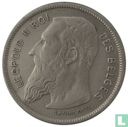 België 2 francs 1904 (FRA - TH VINÇOTTE) - Afbeelding 2