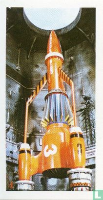 The gigantic space vehicle of the International Rescue team is Thunderbird 3, piloted by Alan Tracy. - Image 1