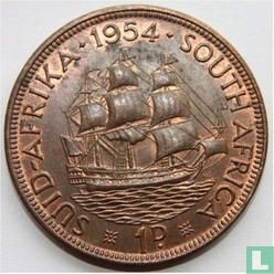 Afrique du Sud 1 penny 1954 - Image 1