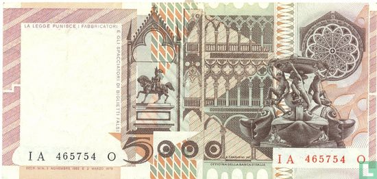 Italy 5000 Lire - Image 2