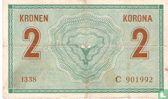 Oostenrijk 2 Kronen 1914 - Afbeelding 2