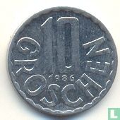 Oostenrijk 10 groschen 1986 - Afbeelding 1