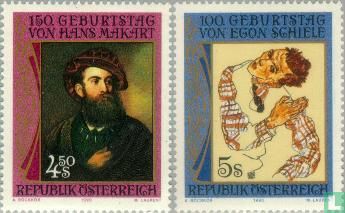 150 Jahre Hans Makart, 100 Jahre Egon Schiele