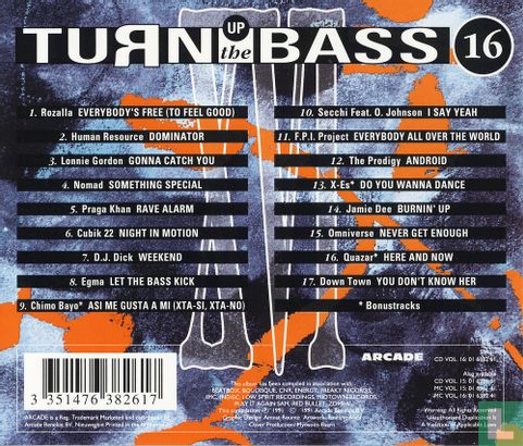 Turn up the Bass Volume 16 - Bild 2