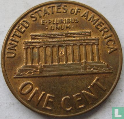 Verenigde Staten 1 cent 1969 (zonder letter) - Afbeelding 2