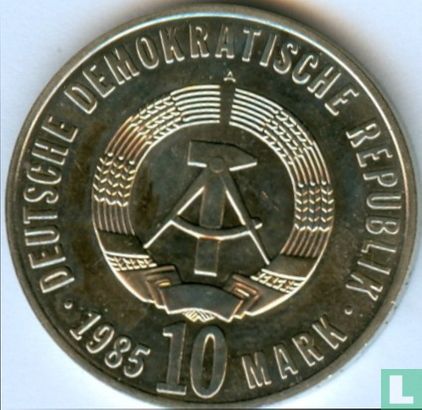 DDR 10 mark 1985 "40th anniversary Liberation from Fascism" - Afbeelding 1