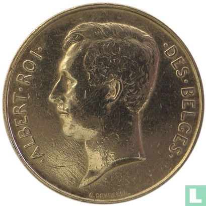 Belgium 2 francs 1912 (FRA) - Image 2