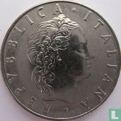 Italië 50 lire 1973 - Afbeelding 2
