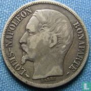 Frankrijk 1 franc 1852 - Afbeelding 2