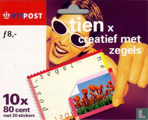 Zehn x kreativ mit Briefmarken