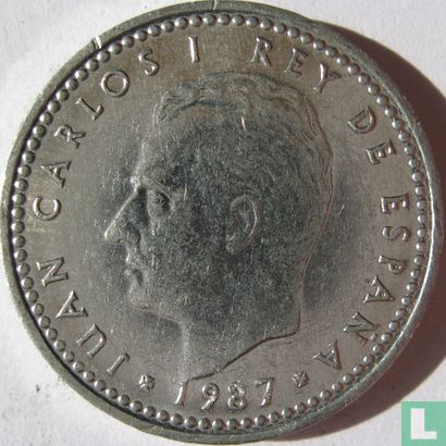 Spanje 1 peseta 1987 - Afbeelding 1