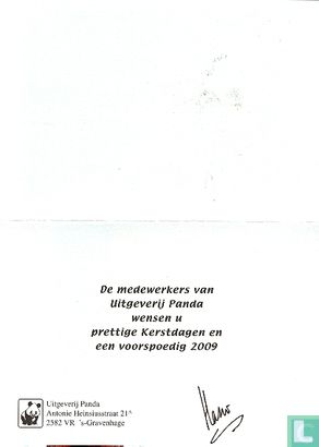 Kerstkaart 2008 - 2009 - Uitgeverij Panda - Afbeelding 2
