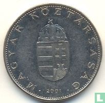 Hongarije 10 forint 2001 - Afbeelding 1