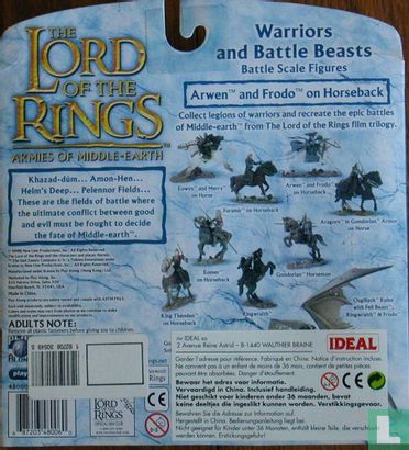 Warriors and Battle Beasts, Arwen and Frodo on Horseback - Image 2