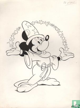 Mickey Mouse als tovenaarsleerling