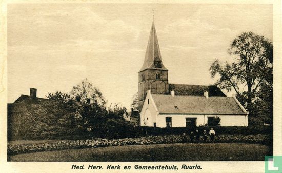 Ned. Herv. Kerk en Gemeentehuis, Ruurlo - Afbeelding 1