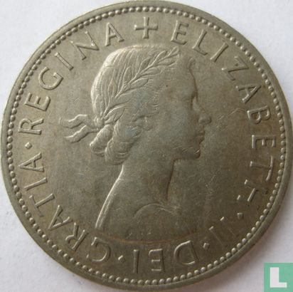 Verenigd Koninkrijk ½ crown 1961 - Afbeelding 2