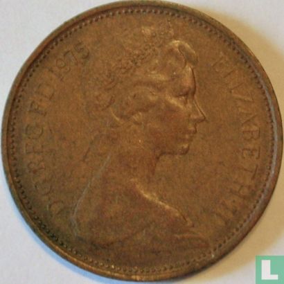 United Kingdom 2 new pence 1975 - Image 1