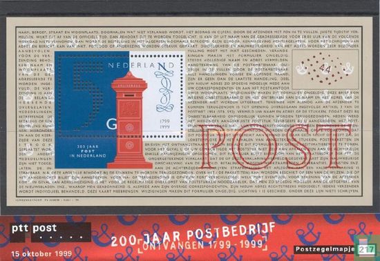 200 years of the National Postal Company