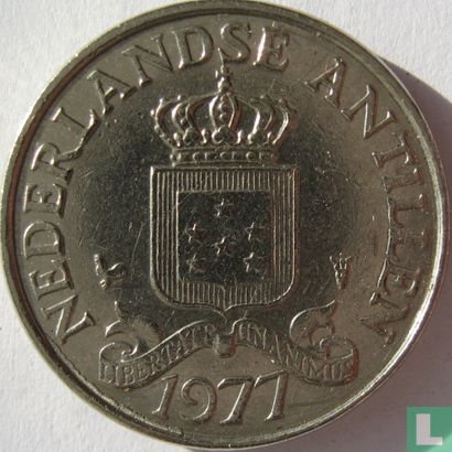 Antilles néerlandaises 25 cent 1977 - Image 1