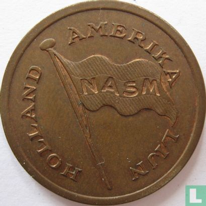 Boordgeld 25 cent 1948 Holland Amerika Lijn - Bild 2