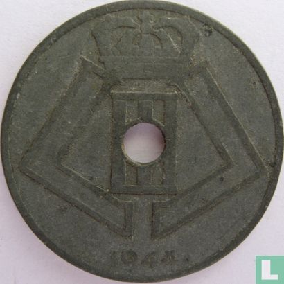 Belgique 25 centimes 1944 - Image 1