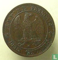 France 2 centimes 1856 (K) - Image 2