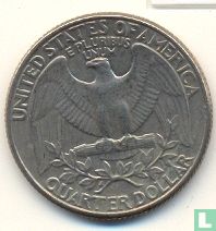 Verenigde Staten ¼ dollar 1980 (D) - Afbeelding 2