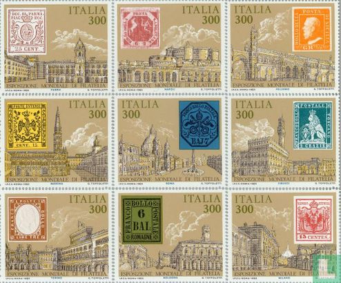 Postzegeltentoonstelling ITALIA '85 