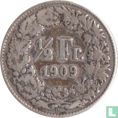 Switzerland ½ franc 1909 - Image 1