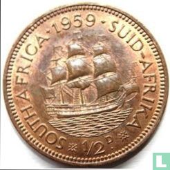 Afrique du Sud ½ penny 1959 - Image 1