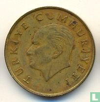 Turkey 500 lira 1989 - Image 2