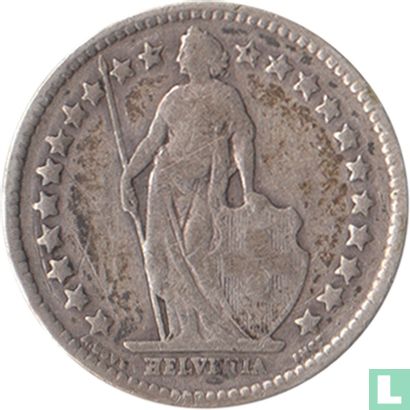 Switzerland ½ franc 1909 - Image 2
