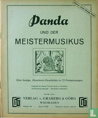 Panda und der Meistermusikus - Afbeelding 1