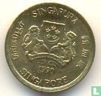 Singapour 5 cents 1990 - Image 1