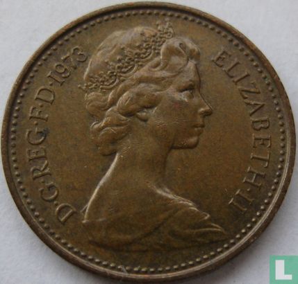 United Kingdom 1 new penny 1973 - Image 1
