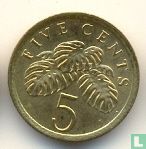 Singapur 5 Cent 1990 - Bild 2