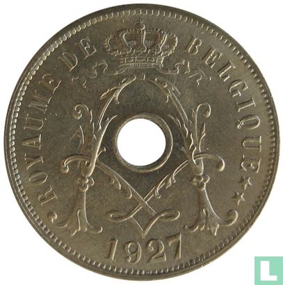 België 25 centimes 1927 (FRA) - Afbeelding 1
