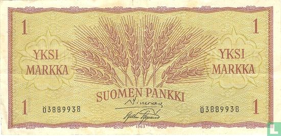 Finland 1 Markka 1963 - Image 1