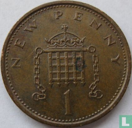Verenigd Koninkrijk 1 new penny 1973 - Afbeelding 2
