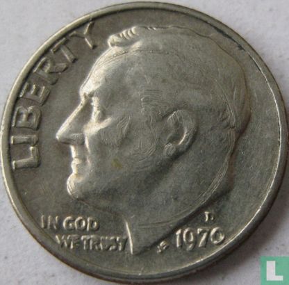 United States 1 dime 1970 (D) - Image 1