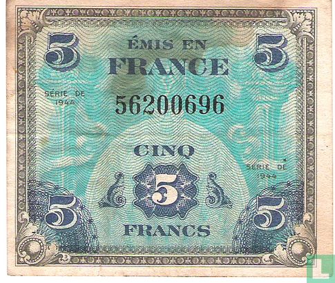 Frankreich 5 Franken (ohne Block) - Bild 1