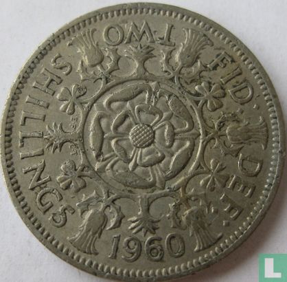 Royaume-Uni 2 shillings 1960 - Image 1