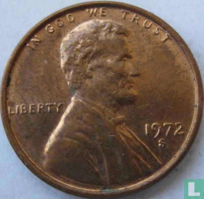 Verenigde Staten 1 cent 1972 (S) - Afbeelding 1
