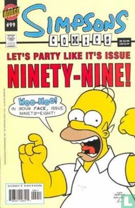 Simpsons Comics 99 - Afbeelding 1