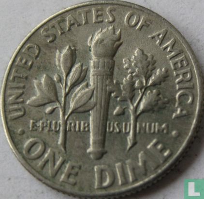 États-Unis 1 dime 1965 - Image 2