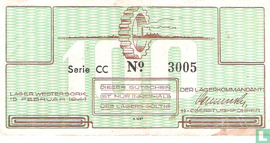 Lager Westerbork 100 Cent (PL1230.4.a2) - Bild 1