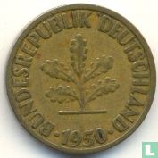 Allemagne 10 pfennig 1950 (F) - Image 1
