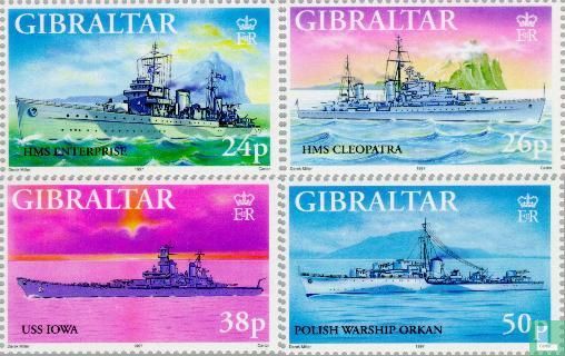 1997 navires de guerre Guerre mondiale II (GIB 199)
